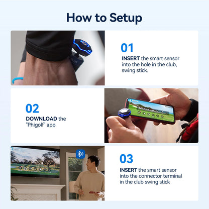 Simulador inteligente Phigolf 2 Flex móvil y para el hogar