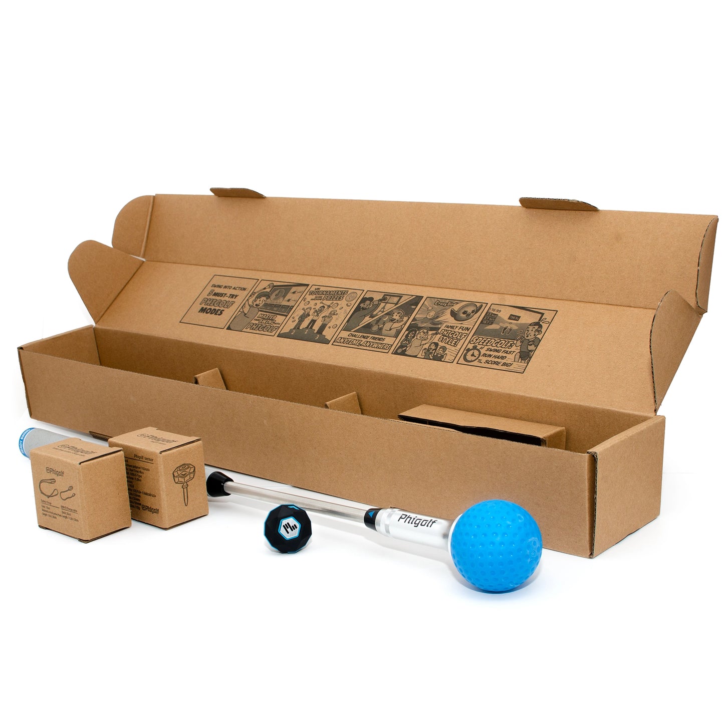 Simulador inteligente Phigolf 2 Flex móvil y para el hogar