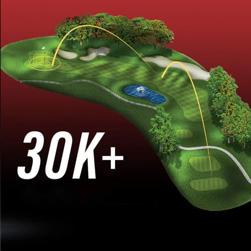 Play Over 30,000 Virtual Golf Courses