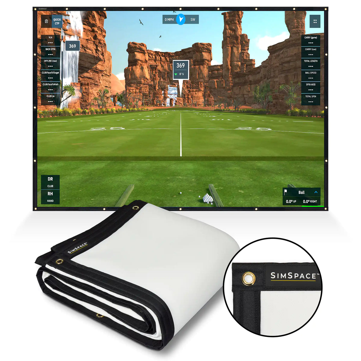 Diseñado para golfistas de simulador experimentados