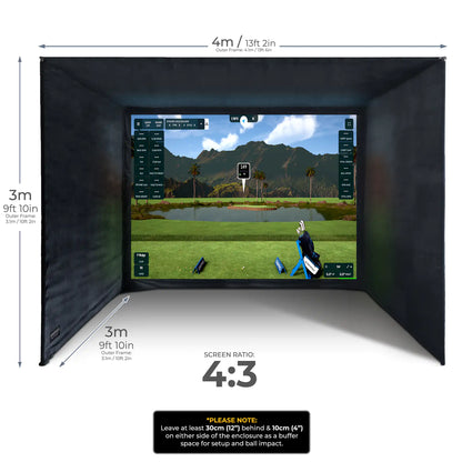 Cobertura de Golfe Platinum SimSpace