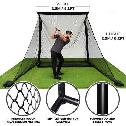 GOLFBUDDY Shot Mate Practice Net Bundle