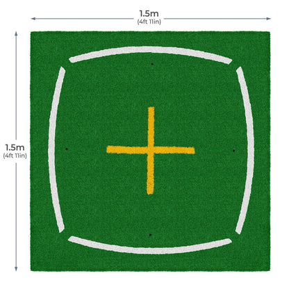 Tapete de Batida de Ensino 1,5m x 1,5m (4' 11" x 4' 11")