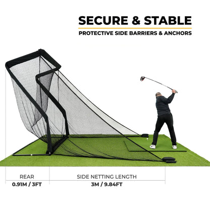 GOLFBUDDY Shot Mate Practice Net Bundle