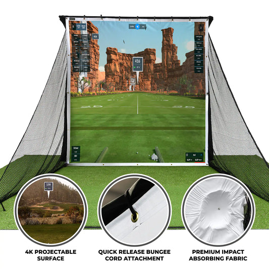 GOLFBUDDY Shot Mate Practice Net Bundle
