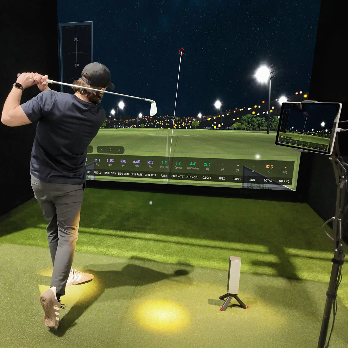 Monitor de Lançamento Square Golf Omni