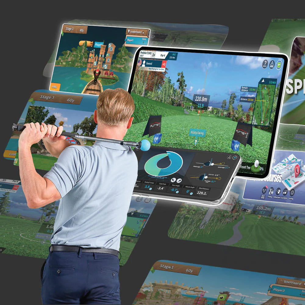 Juega en campos de golf y modos de juego de clase mundial