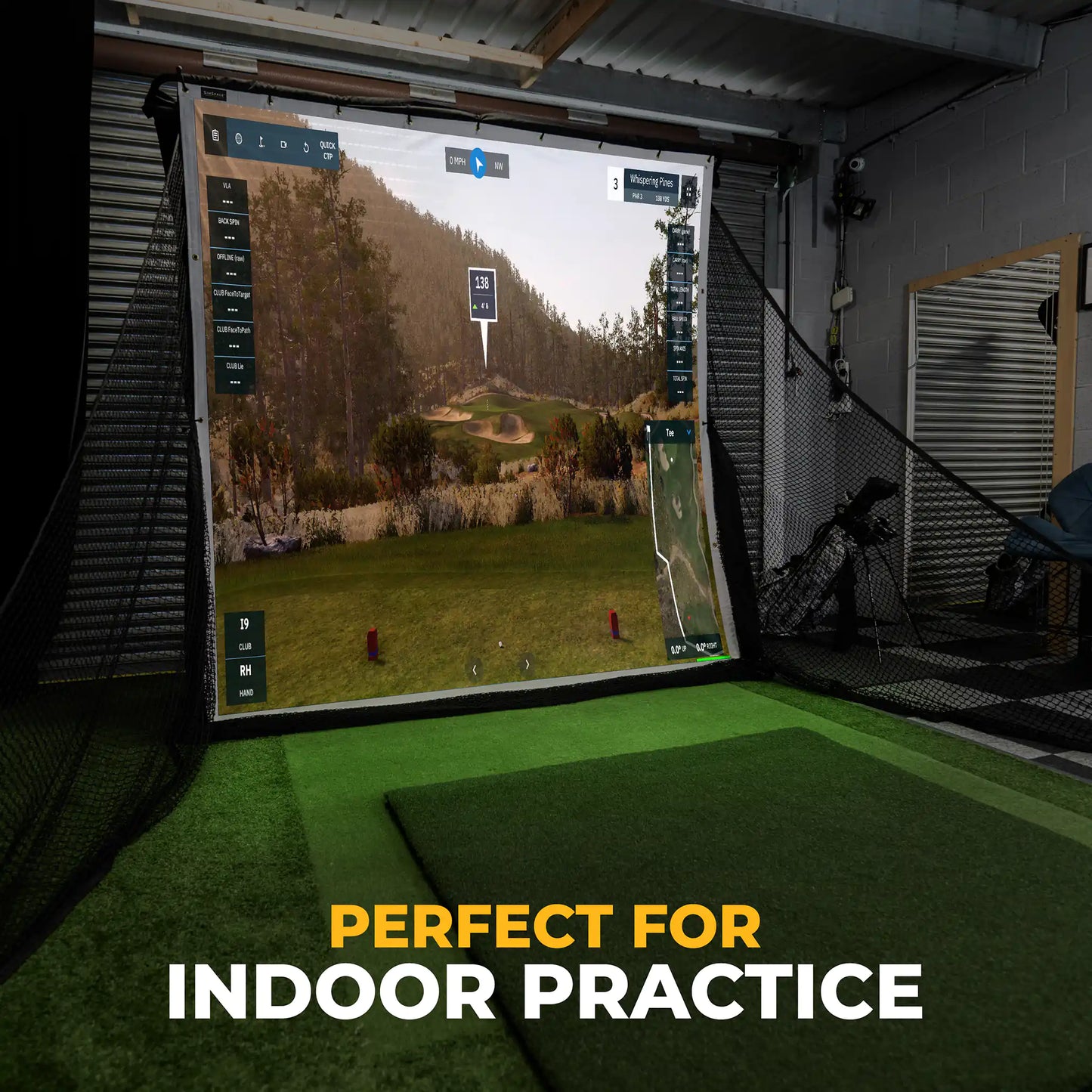 GOLFBUDDY Shot Mate Practice Net Bundle