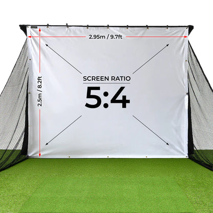 Paquete de red de práctica Square Golf para casa