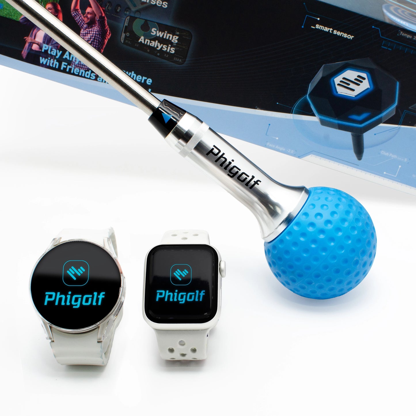 Simulador inteligente Phigolf 2 Flex móvil y para el hogar