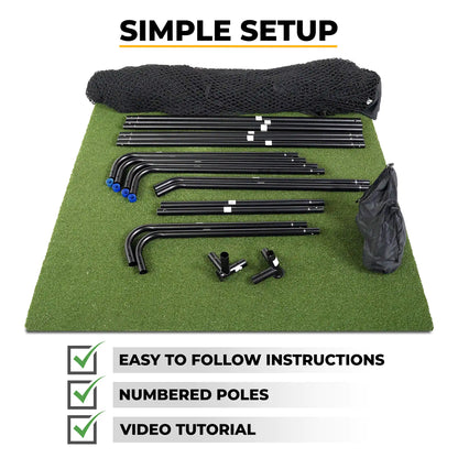 GOLFBUDDY Shot Mate Practice Net Bundle