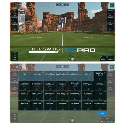 Monitor de lanzamiento Full Swing KIT