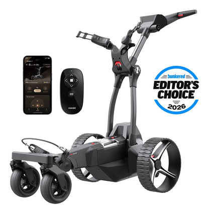 Birdie 3X - Carro de golf eléctrico con función de seguimiento