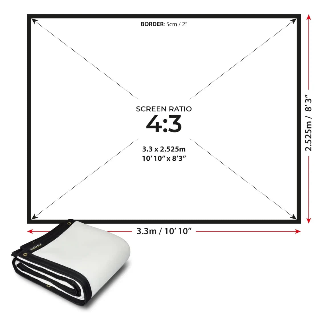 Pantalla de Impacto SimSpace Platinum