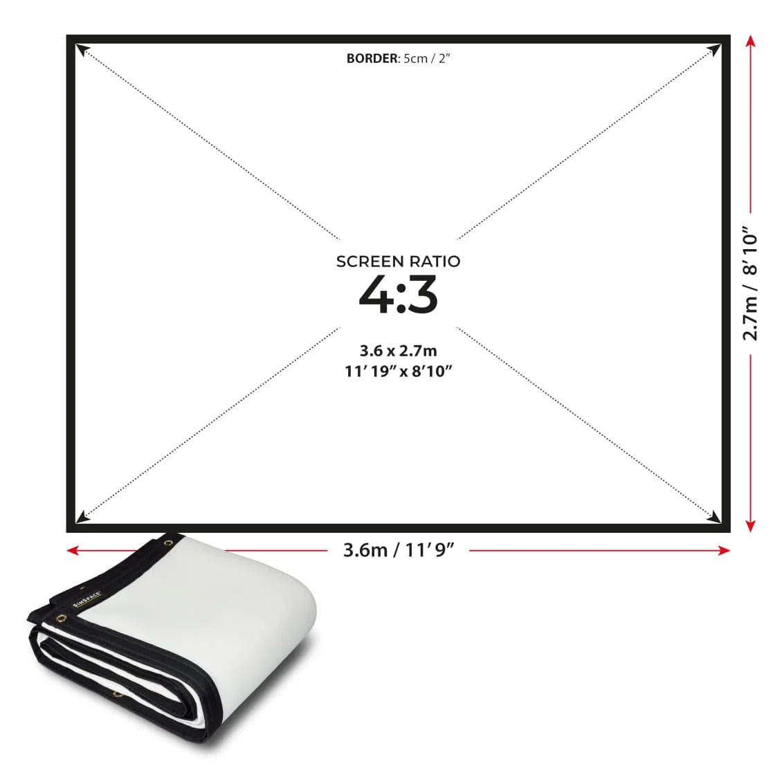 Pantalla de Impacto SimSpace Platinum