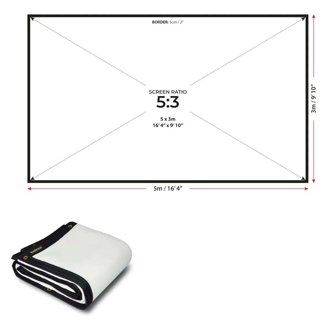 Pantalla de Impacto SimSpace Platinum