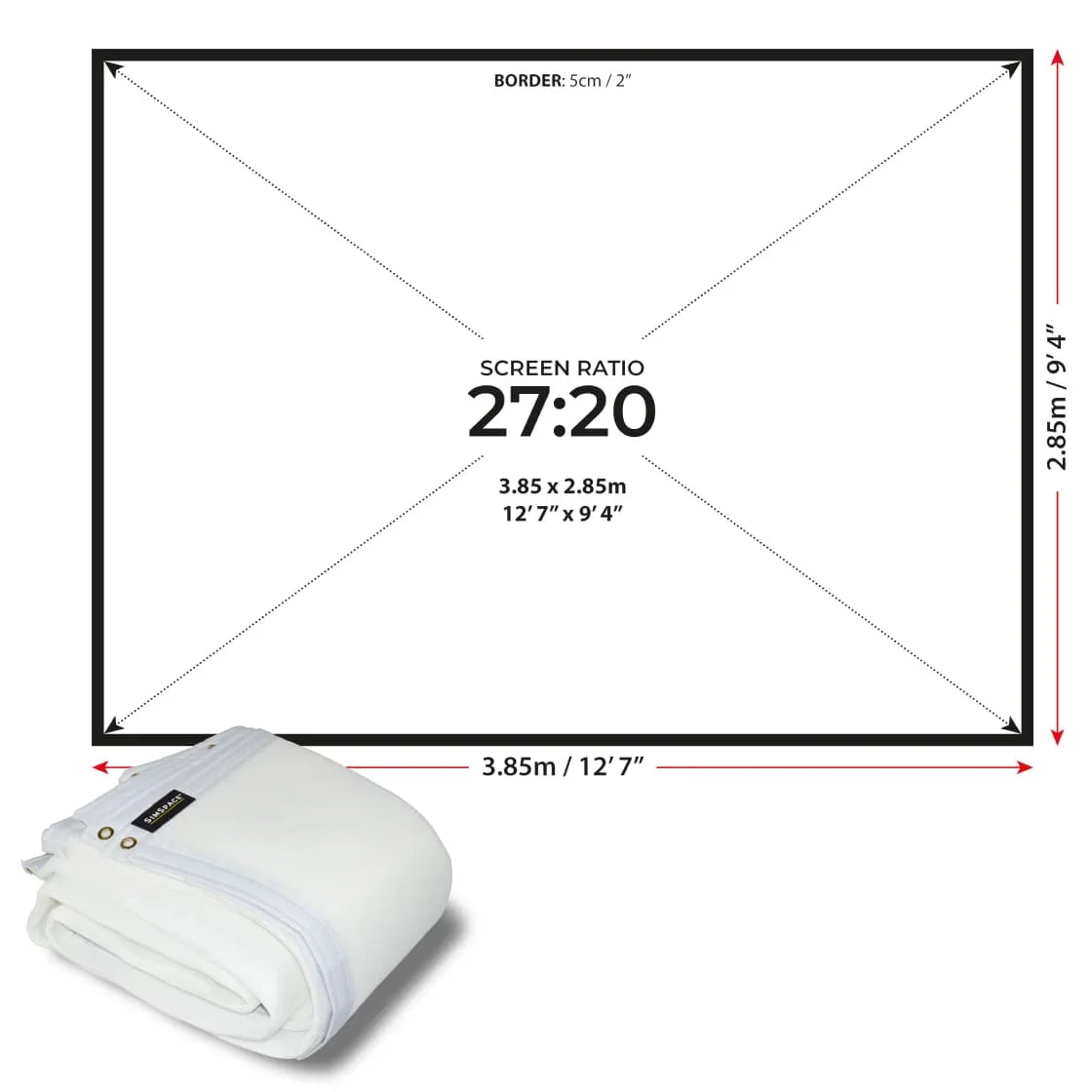 SimSpace Impact & Noise Absorbing Foam Backing