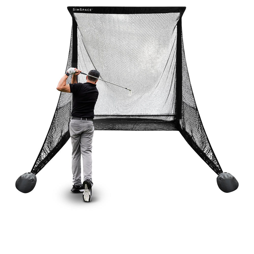 SimSpace Practice Net + Pantalla de impacto