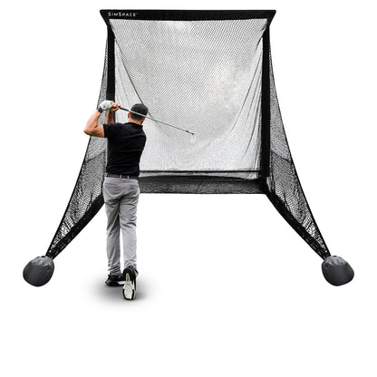 SimSpace Practice Net + Pantalla de impacto