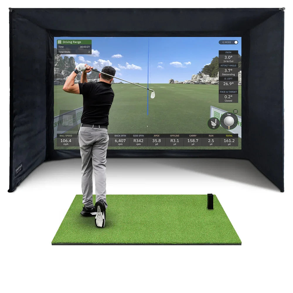 Conjunto de Simulador Doméstico Square Golf