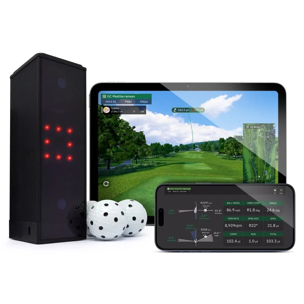 Paquete de red de práctica Square Golf para casa