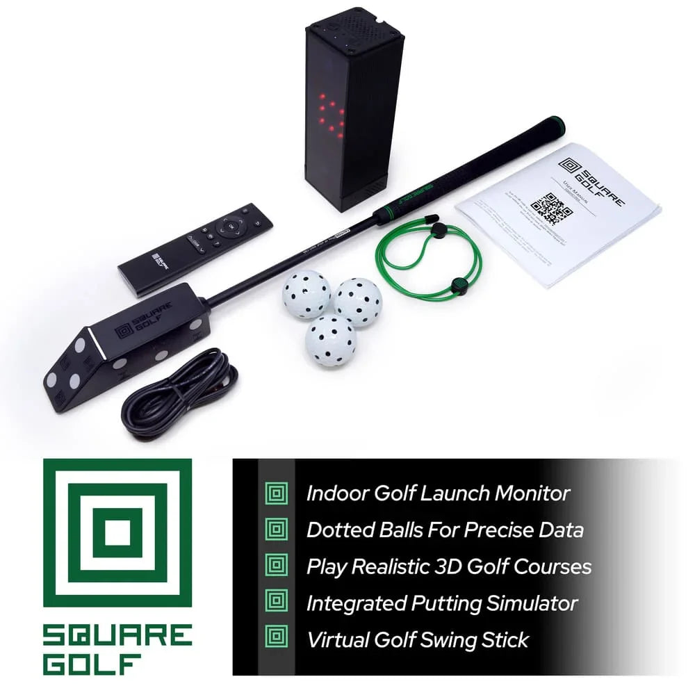 Conjunto de Simulador Doméstico Square Golf
