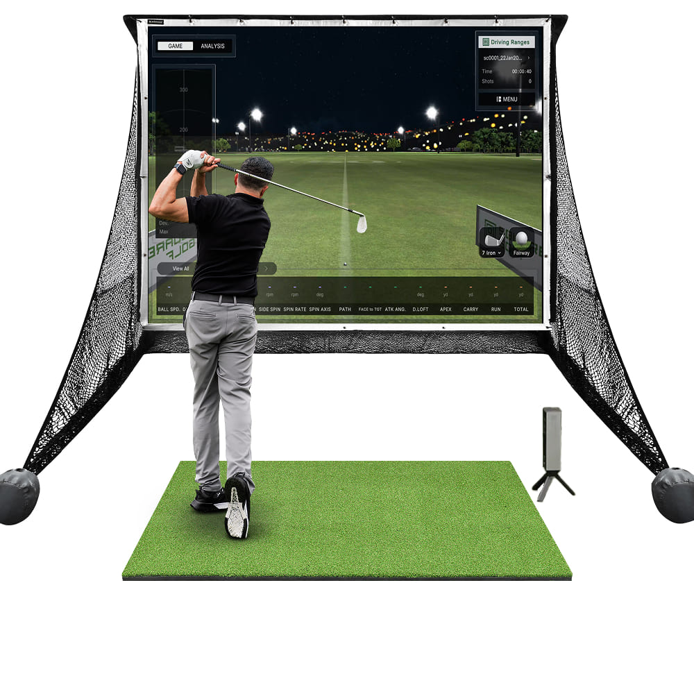 Paquete de red de práctica Square Golf Omni