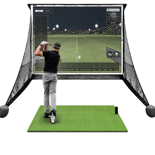 Paquete de red de práctica Square Golf para casa