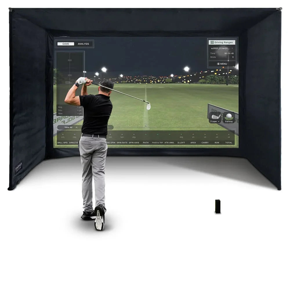 Conjunto de Simulador Doméstico Square Golf