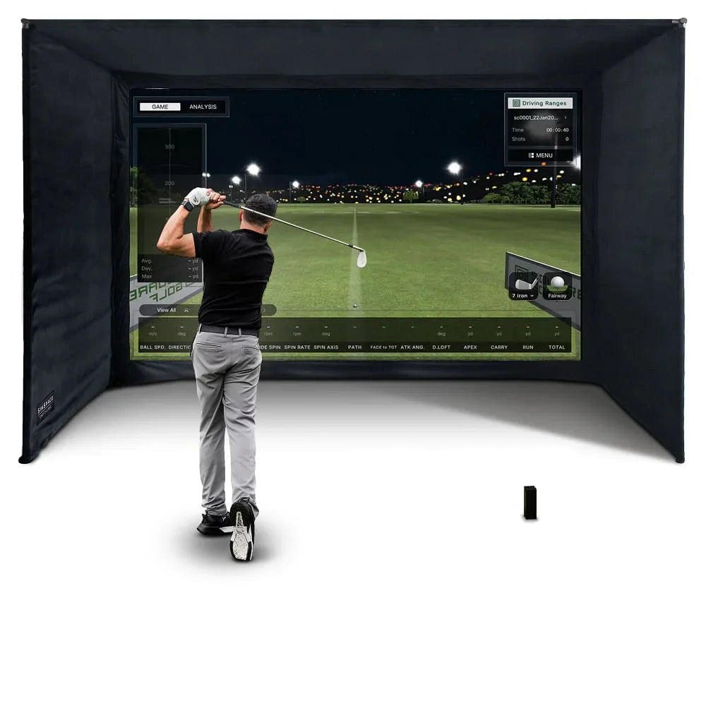 Conjunto de Simulador Doméstico Square Golf