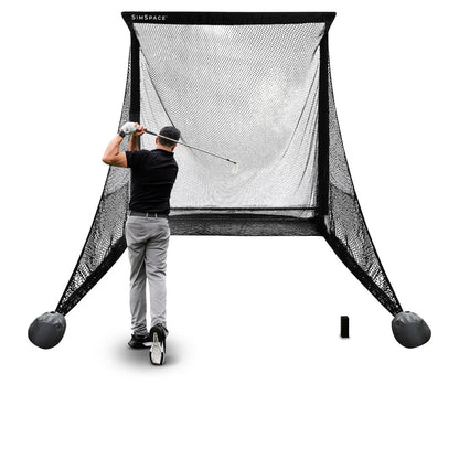 Paquete de red de práctica Square Golf para casa