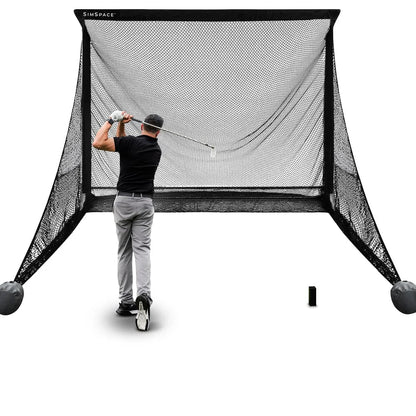 Paquete de red de práctica Square Golf para casa